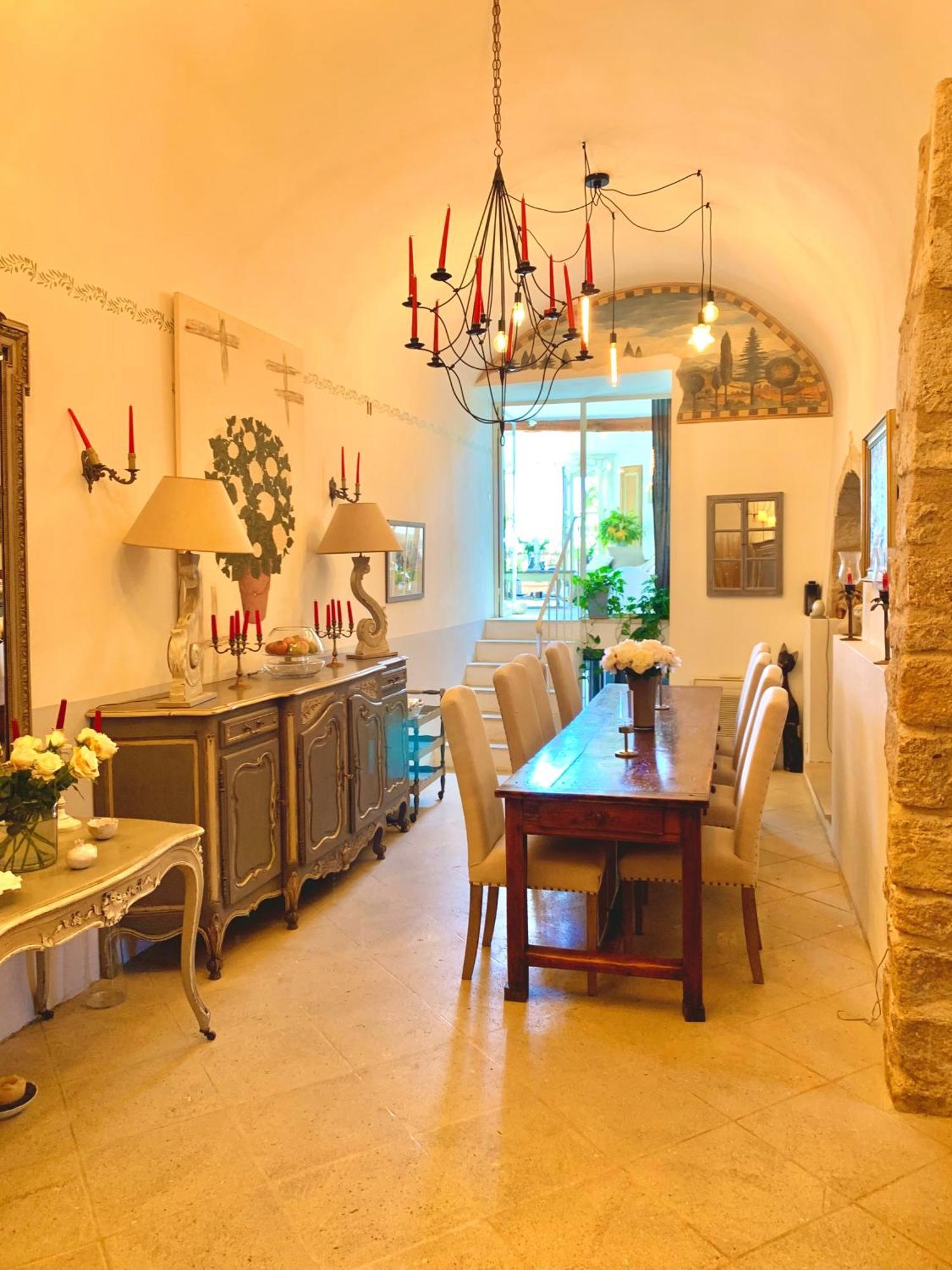 Un Patio En Luberon Bed & Breakfast Ansouis Bagian luar foto
