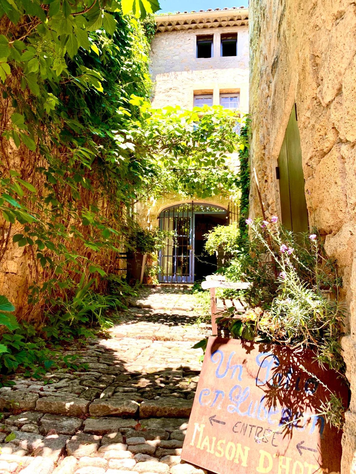 Un Patio En Luberon Bed & Breakfast Ansouis Bagian luar foto