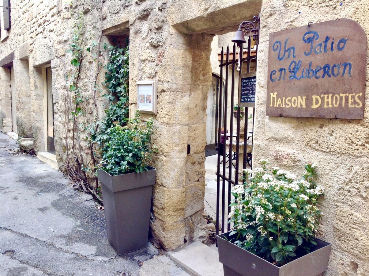 Un Patio En Luberon Bed & Breakfast Ansouis Bagian luar foto