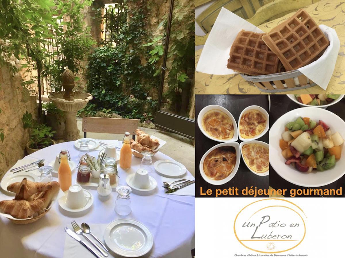 Un Patio En Luberon Bed & Breakfast Ansouis Bagian luar foto