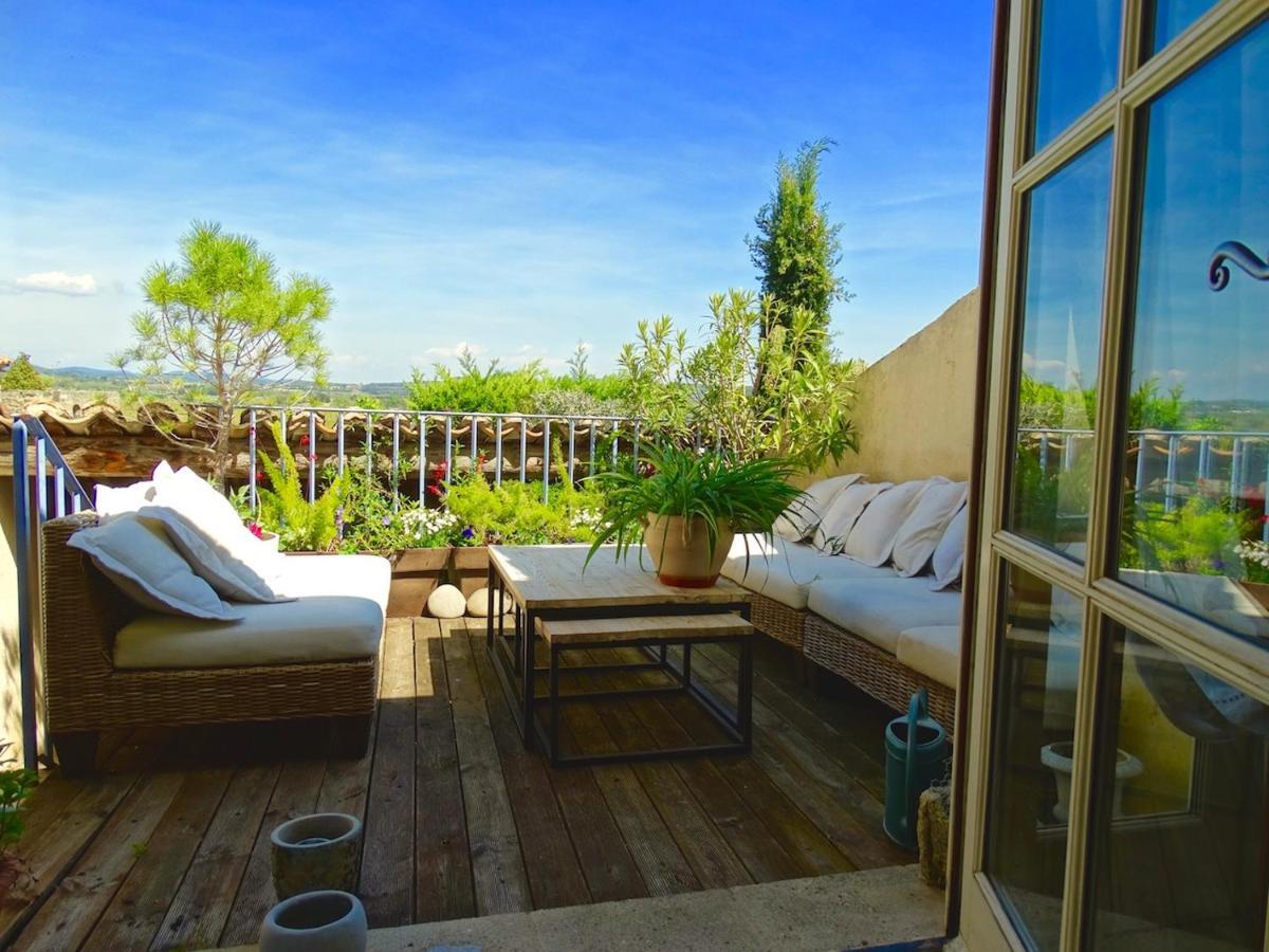 Un Patio En Luberon Bed & Breakfast Ansouis Bagian luar foto
